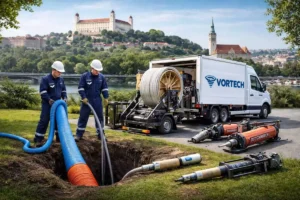 Vložkovanie potrubia 7 Bezvýkopová oprava potrubia do DN 1000 - ultimátna technika - líder na trhu v SR - ČR.